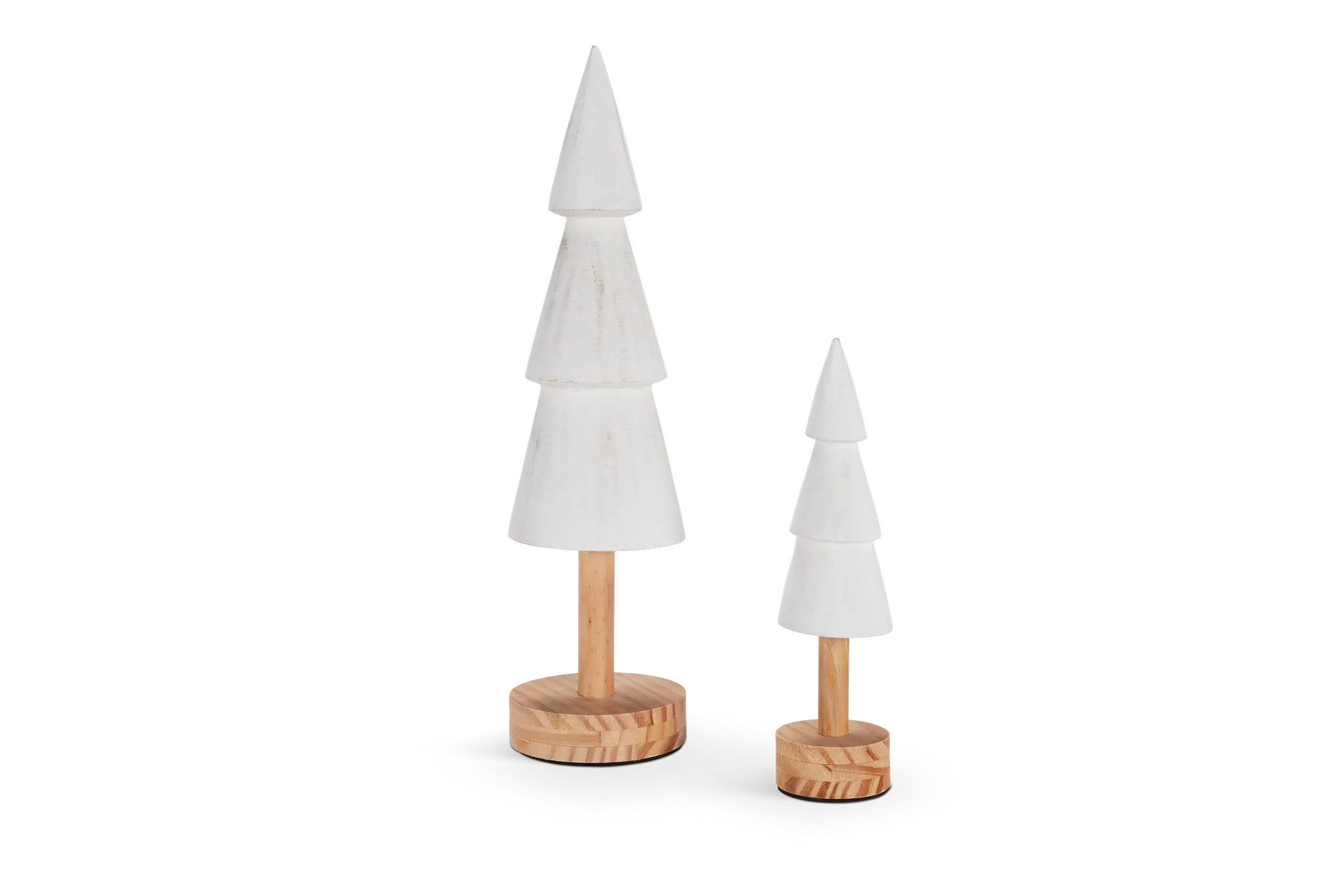 Pine White Large Tabletop Accessory