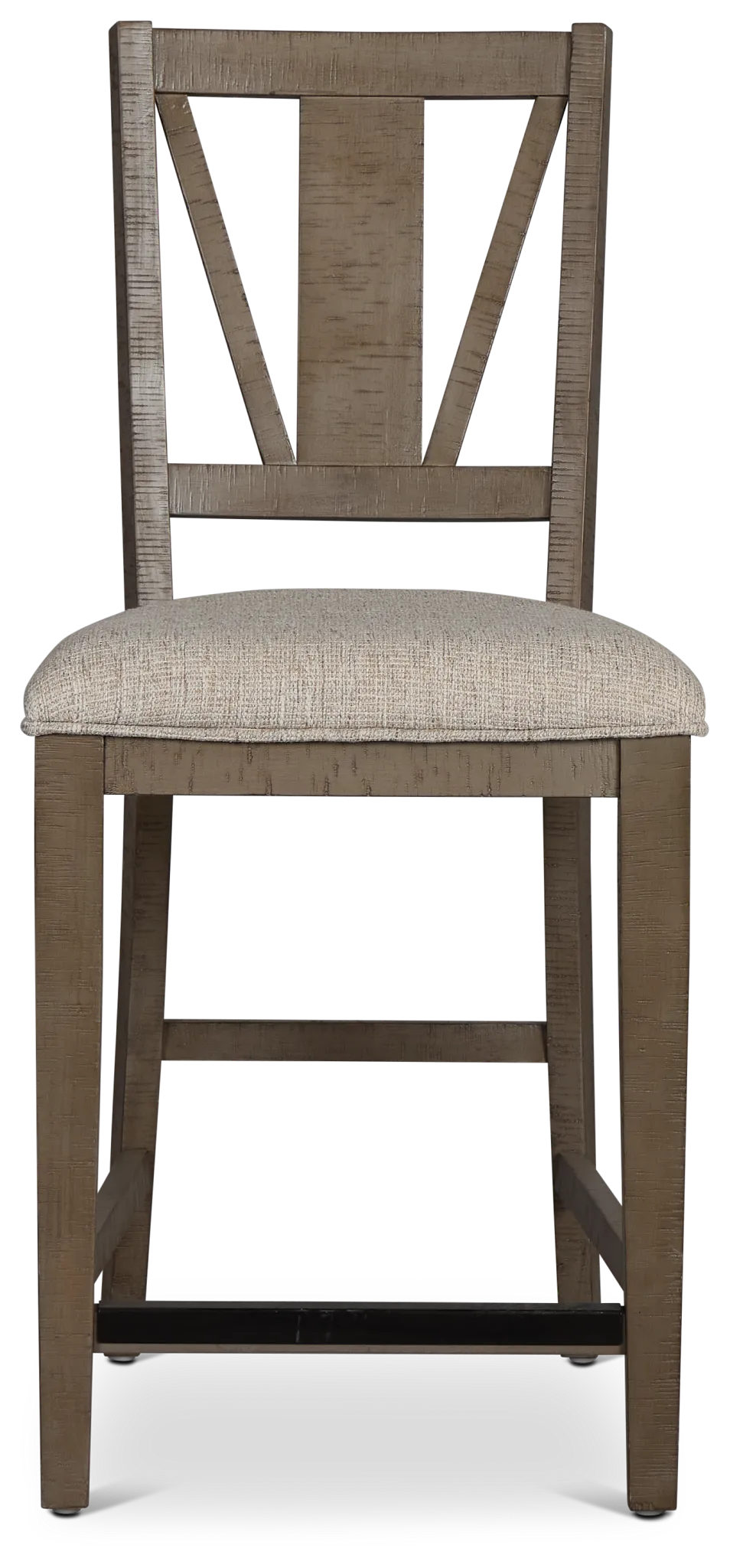 Heron Cove Light Tone 24" Upholstered Barstool