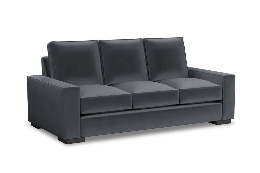 Edgewater Joya Gray 84" Sofa W/ 3 Cushions Edgewater Joya Gray 84" Sofa W/ 3 Cushions