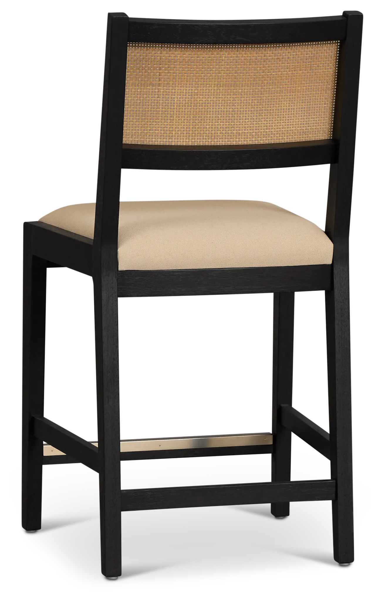 Pacific Black Woven 24" Barstool