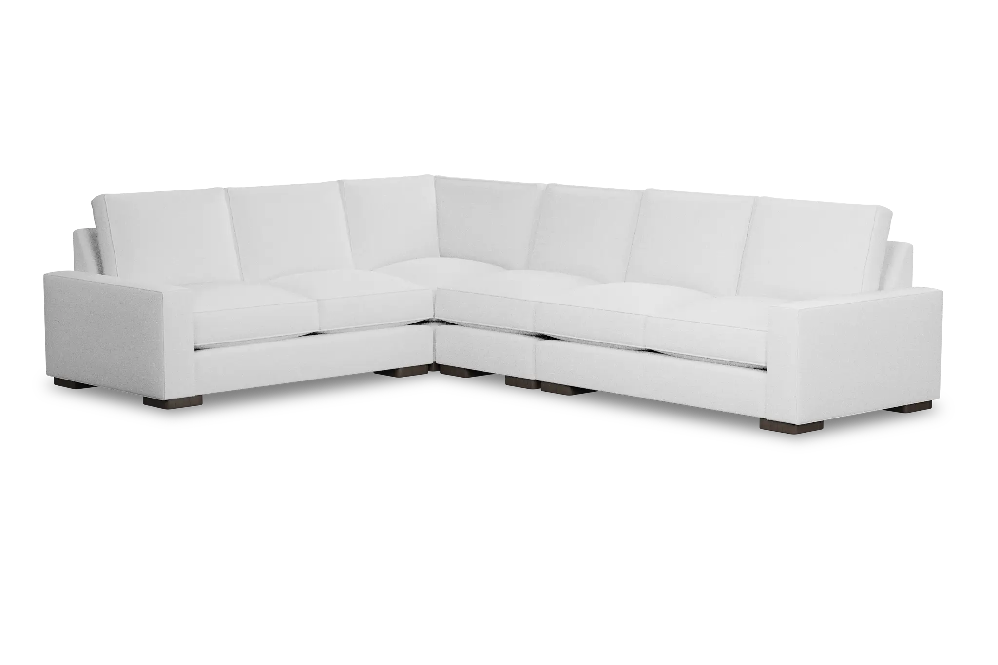 Edgewater Peyton White Medium Two-arm Sectional Edgewater Peyton White Medium Two-arm Sectional