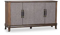 Milo Mid Tone Four-door Cabinet