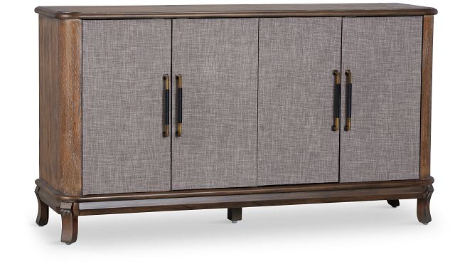 Milo Mid Tone Four-door Cabinet