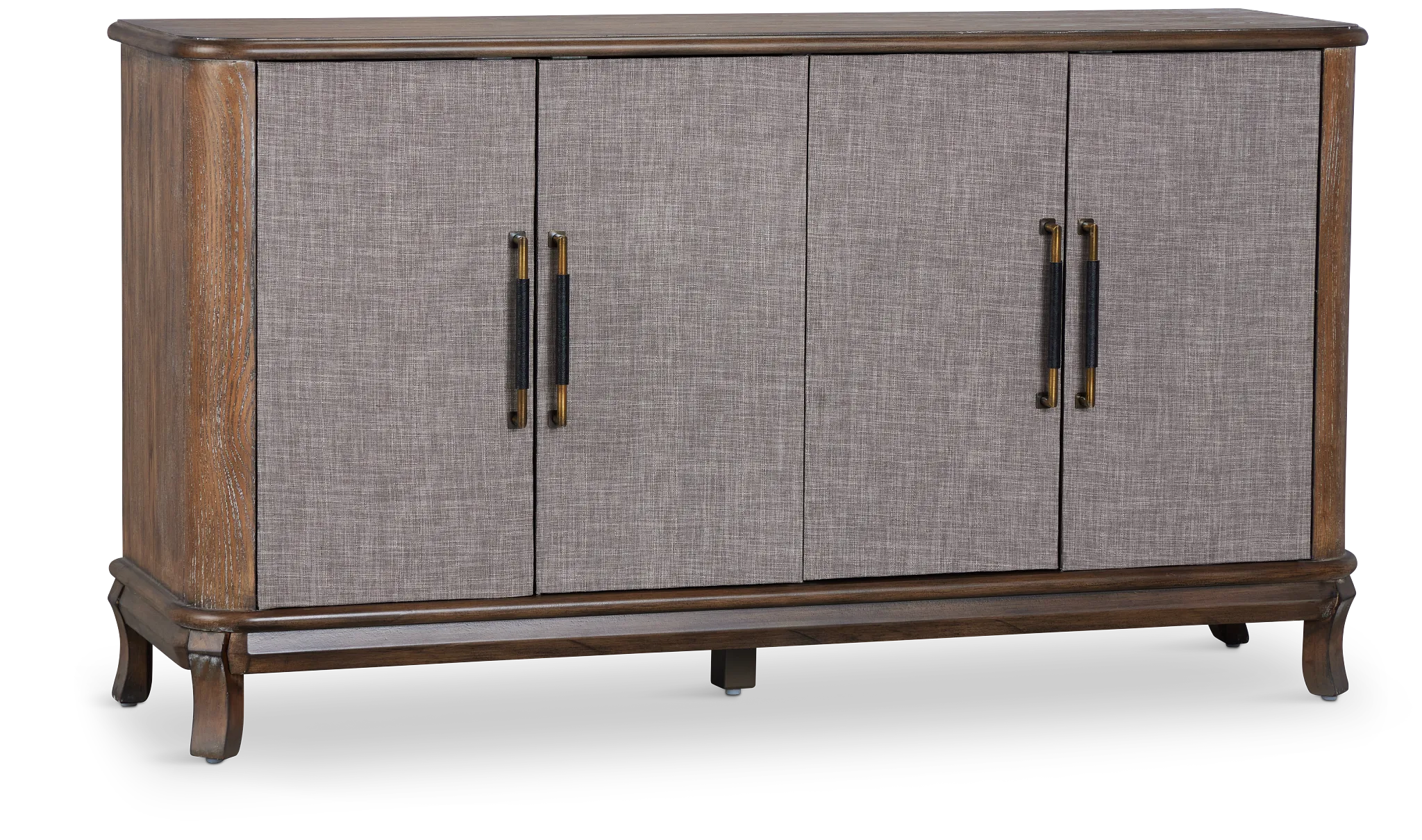 Milo Mid Tone Four-door Cabinet