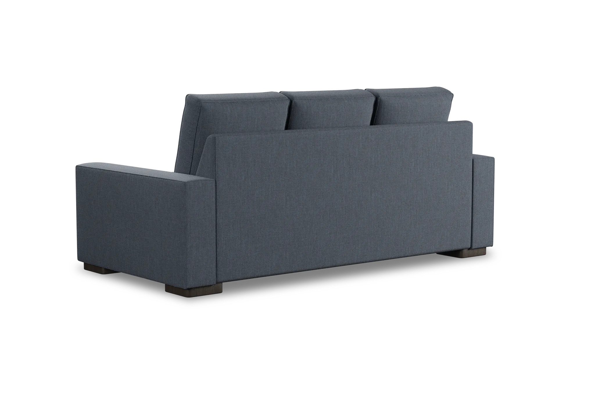 Edgewater Victory Dark Blue 84" Sofa W/ 3 Cushions