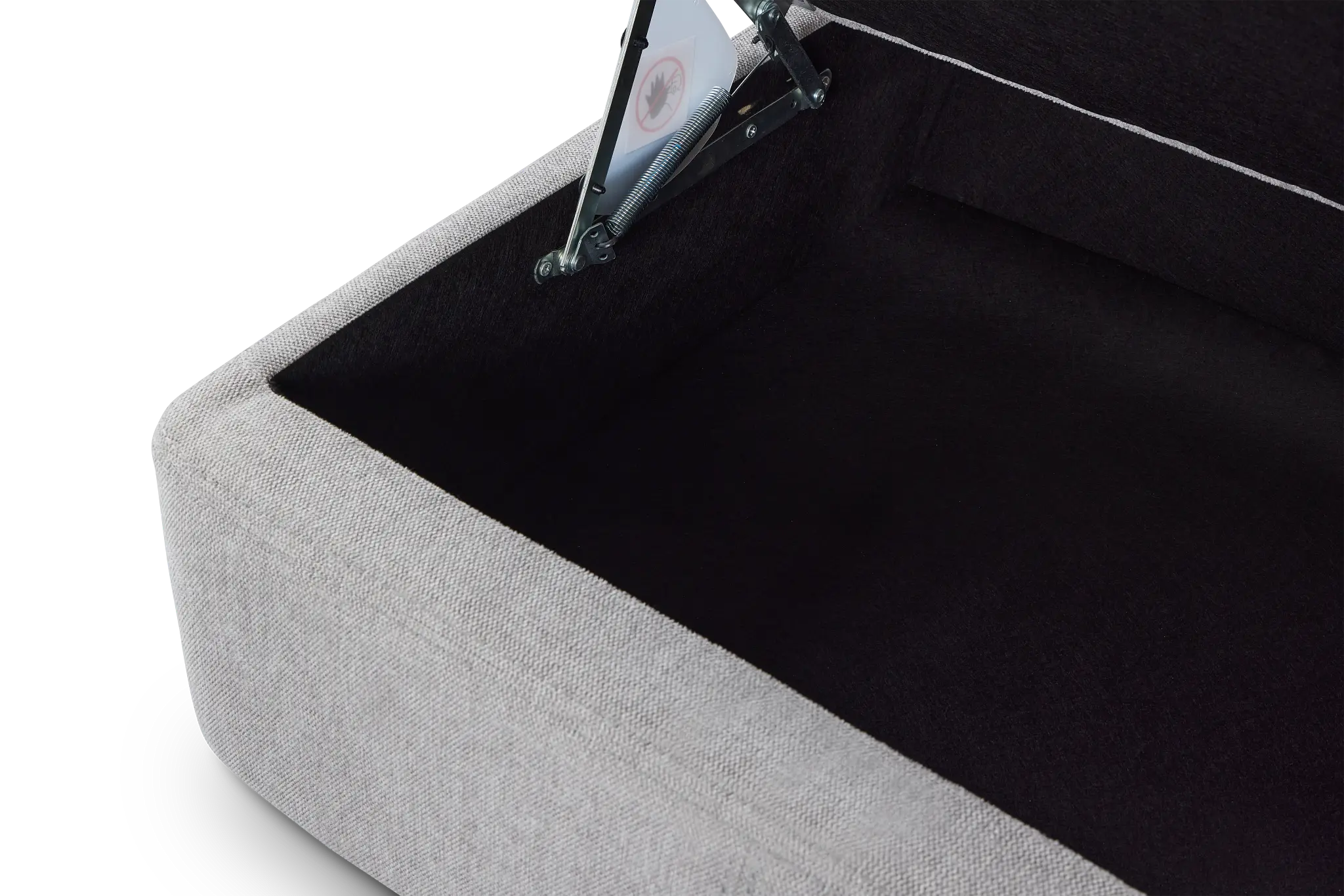 Callum Light Gray Storage Medium Left Triple Power Chaise Sleepr Sectional Callum Light Gray Storage Medium Left Triple Power Chaise Sleepr Sectional