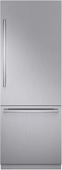Benchmark Stainless Steel 30" Built In Bottom Freezer Refrigerator