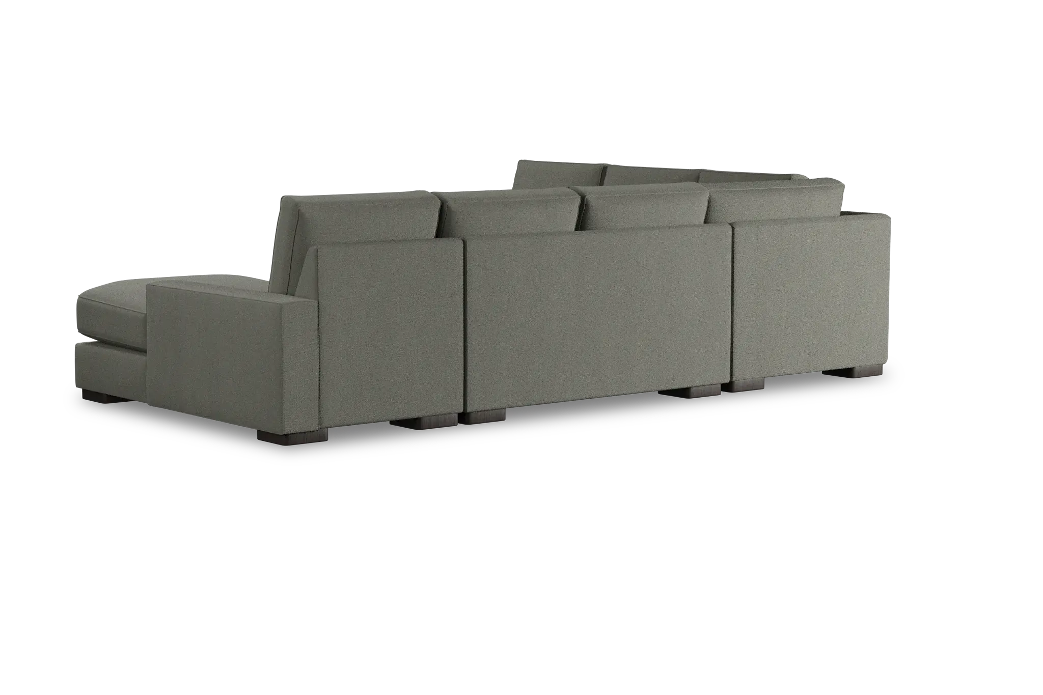 Edgewater Delray Pewter Medium Right Chaise Sectional Edgewater Delray Pewter Medium Right Chaise Sectional