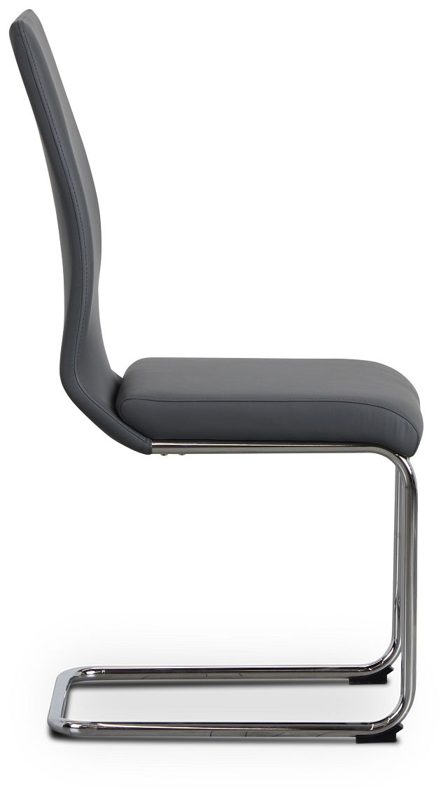 Lennox Gray Upholstered Side Chair