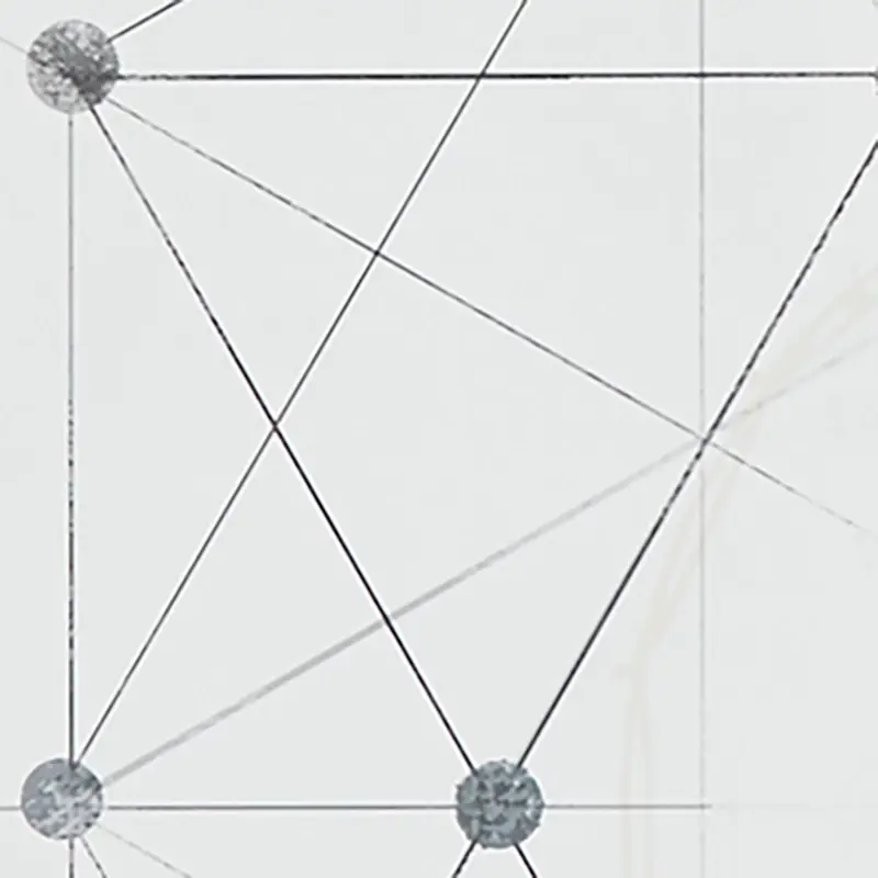 BEIGE Hexagon Beige Framed Wall Art