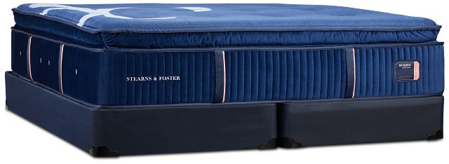 Stearns & Foster Reserve Soft Euro Pillow Top Mattress Set