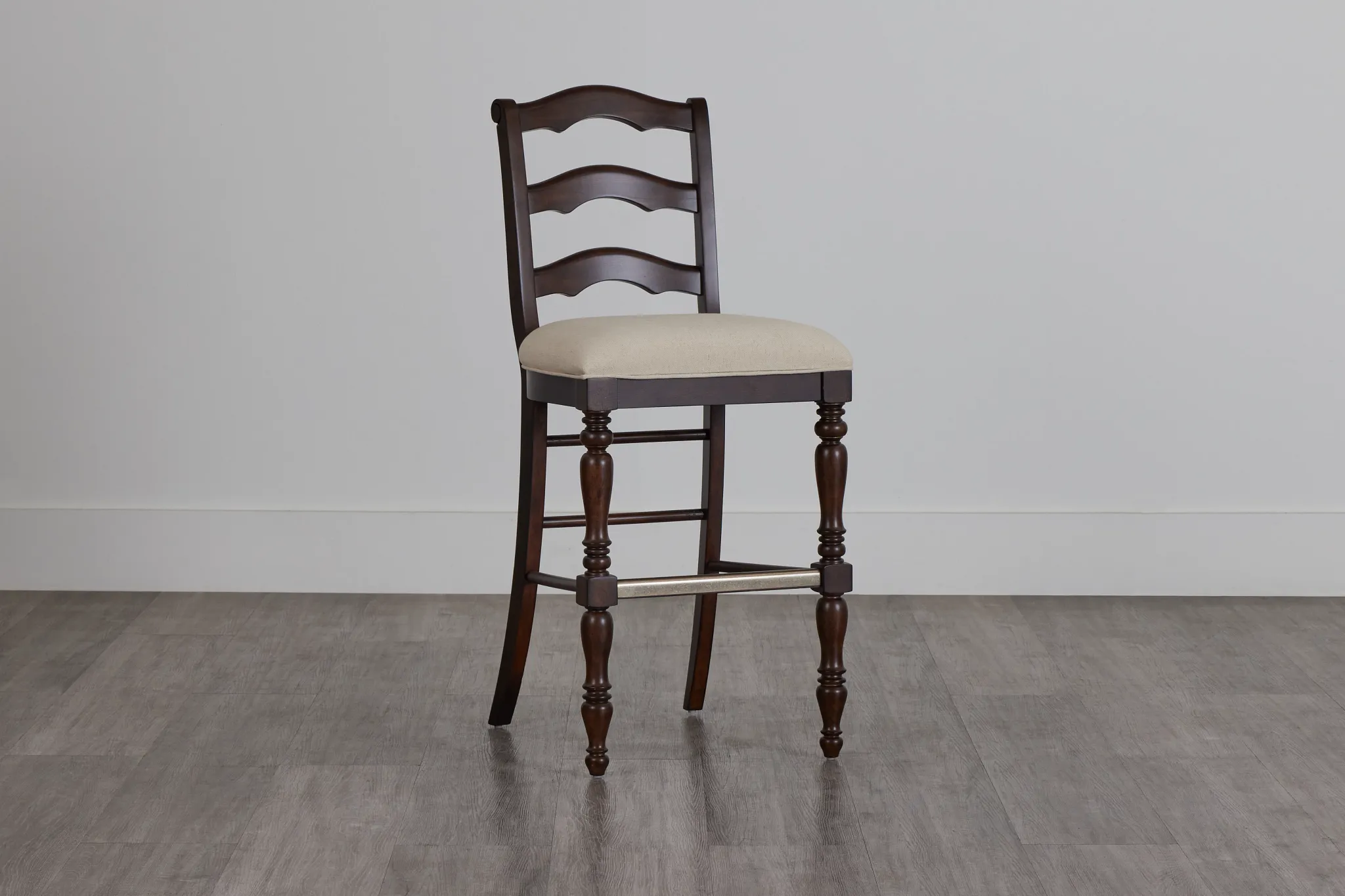 Savannah Dark Tone 30" Upholstered Barstool