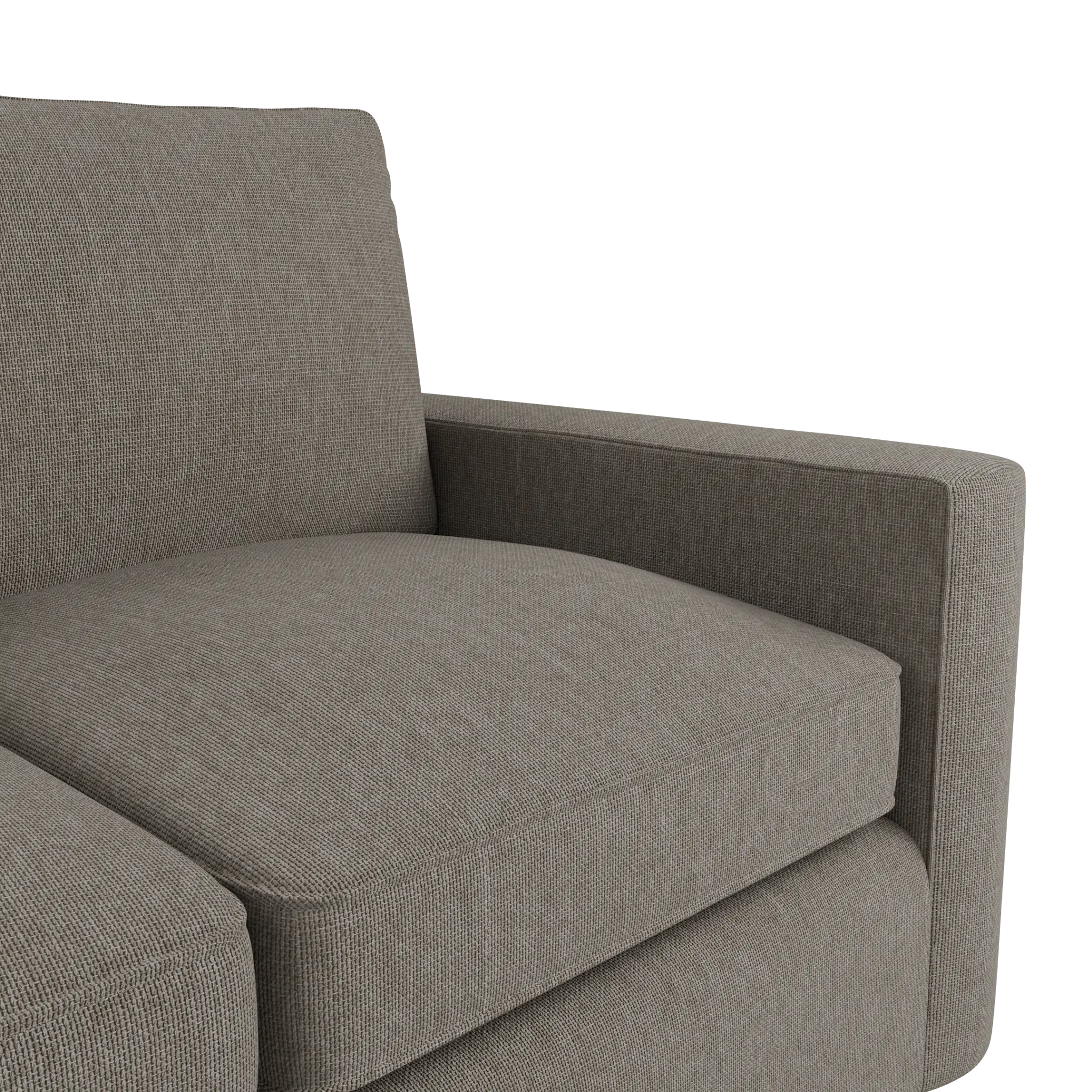 Siesta Elevation Khaki Fabric Loveseat Siesta Elevation Khaki Fabric Loveseat