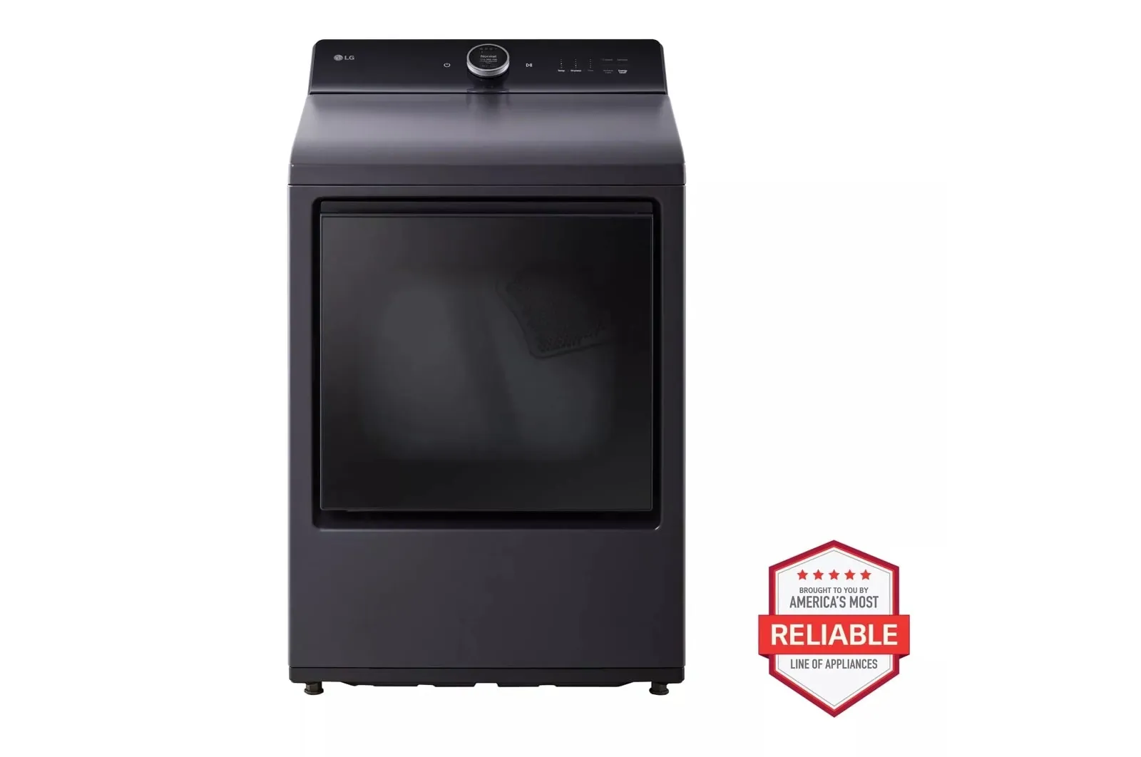 Lg 8601 Series Black Front Load Gas Dryer