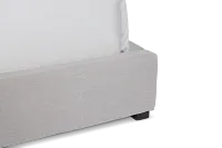 Lacey Gray Uph Platform Bed