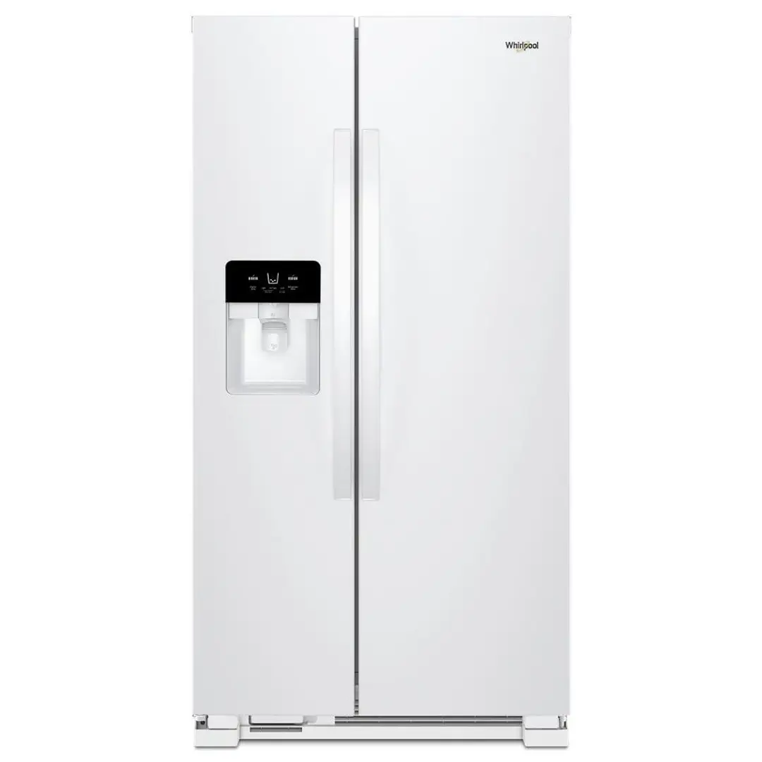 Whirlpool 321 Series White Side By Side Refrigerator Whirlpool 321 Series White Side By Side Refrigerator