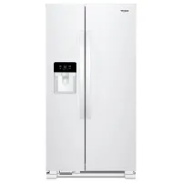 Whirlpool 321 Series White Side By Side Refrigerator