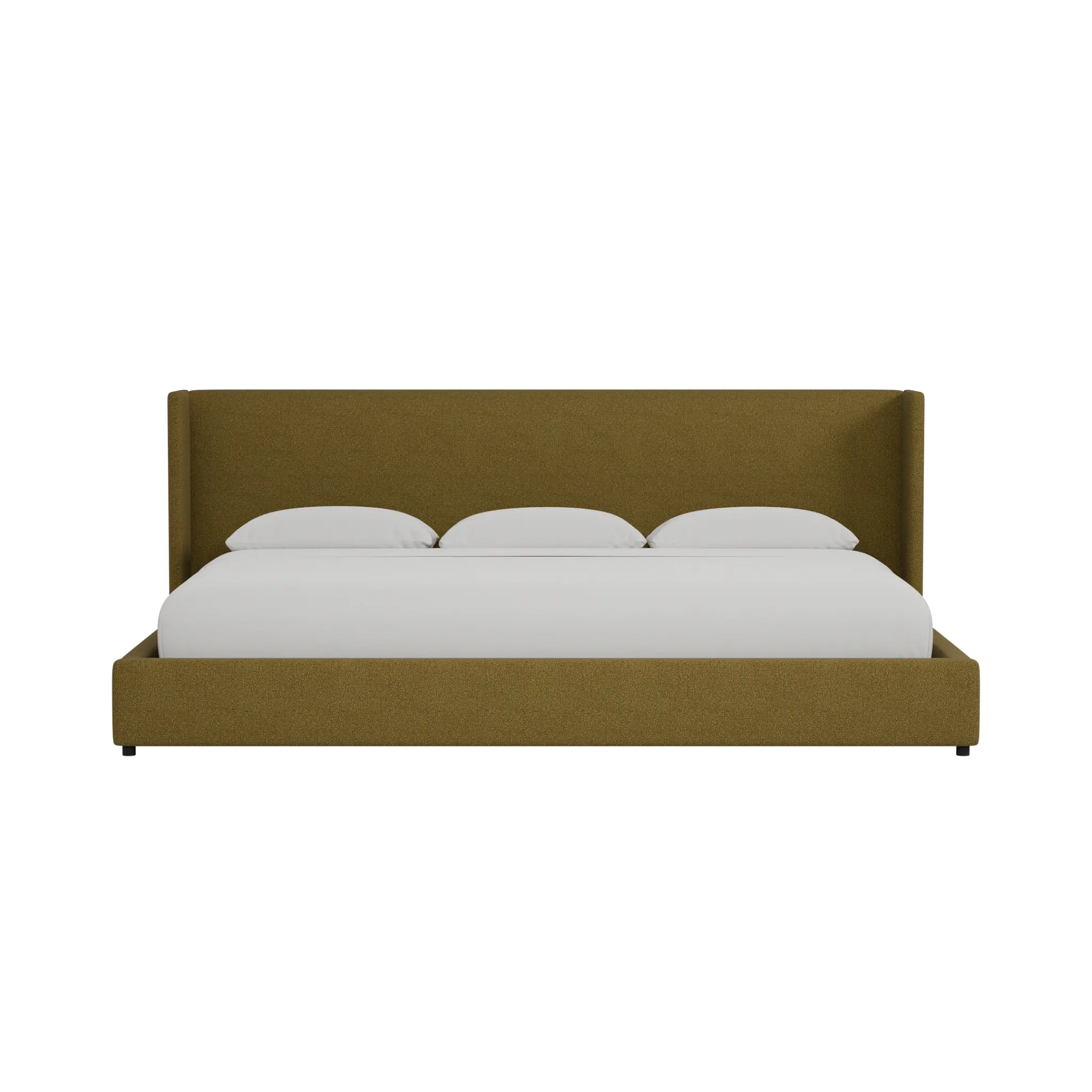Captiva Elite Dark Green 48" Upholstered Shelter Bed Captiva Elite Dark Green 48" Upholstered Shelter Bed