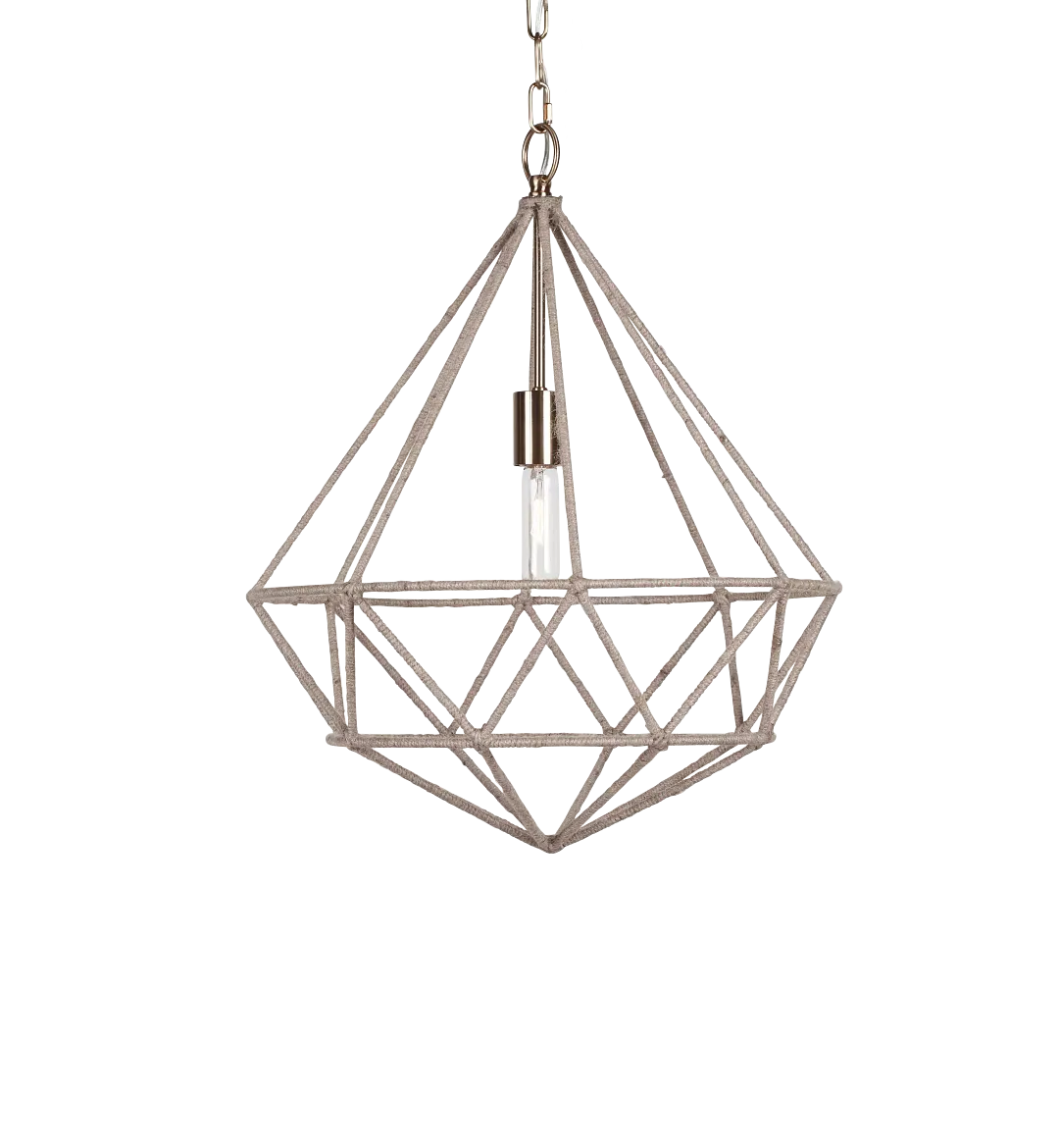 Bede Jute Chandelier