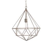 Bede Jute Chandelier
