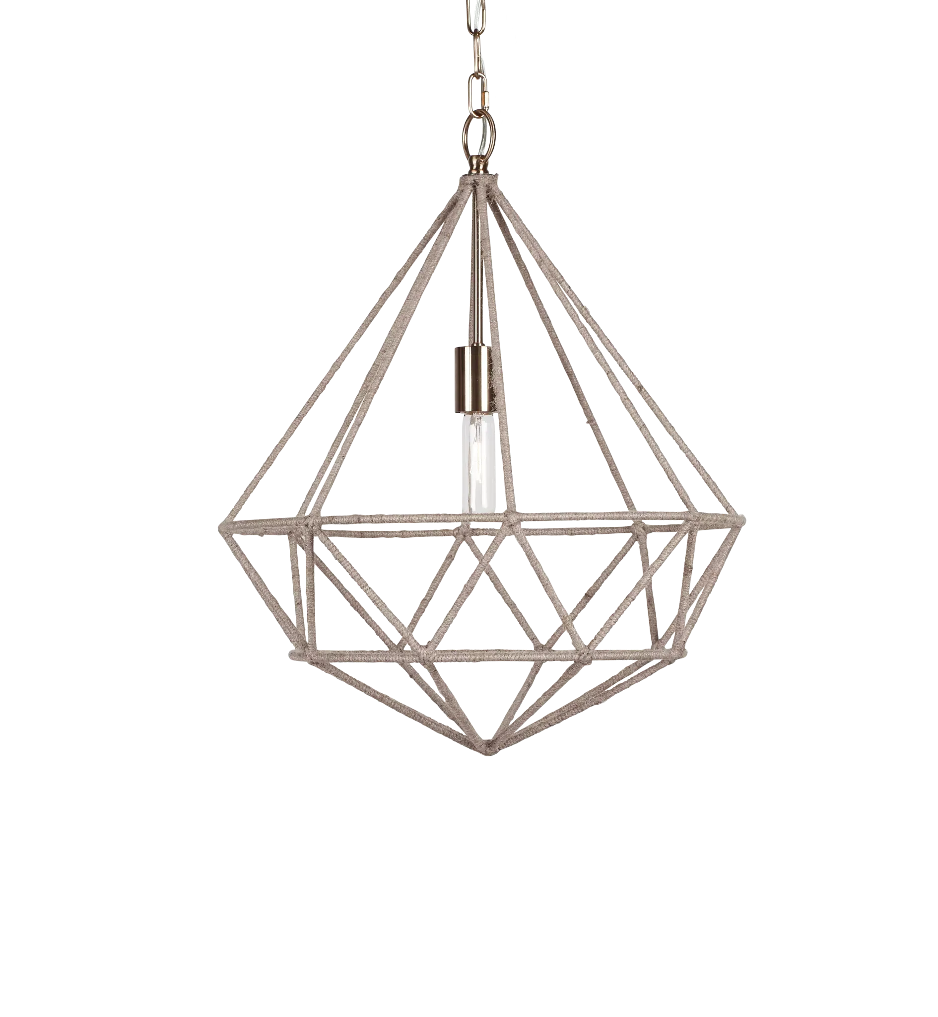 Bede Jute Chandelier