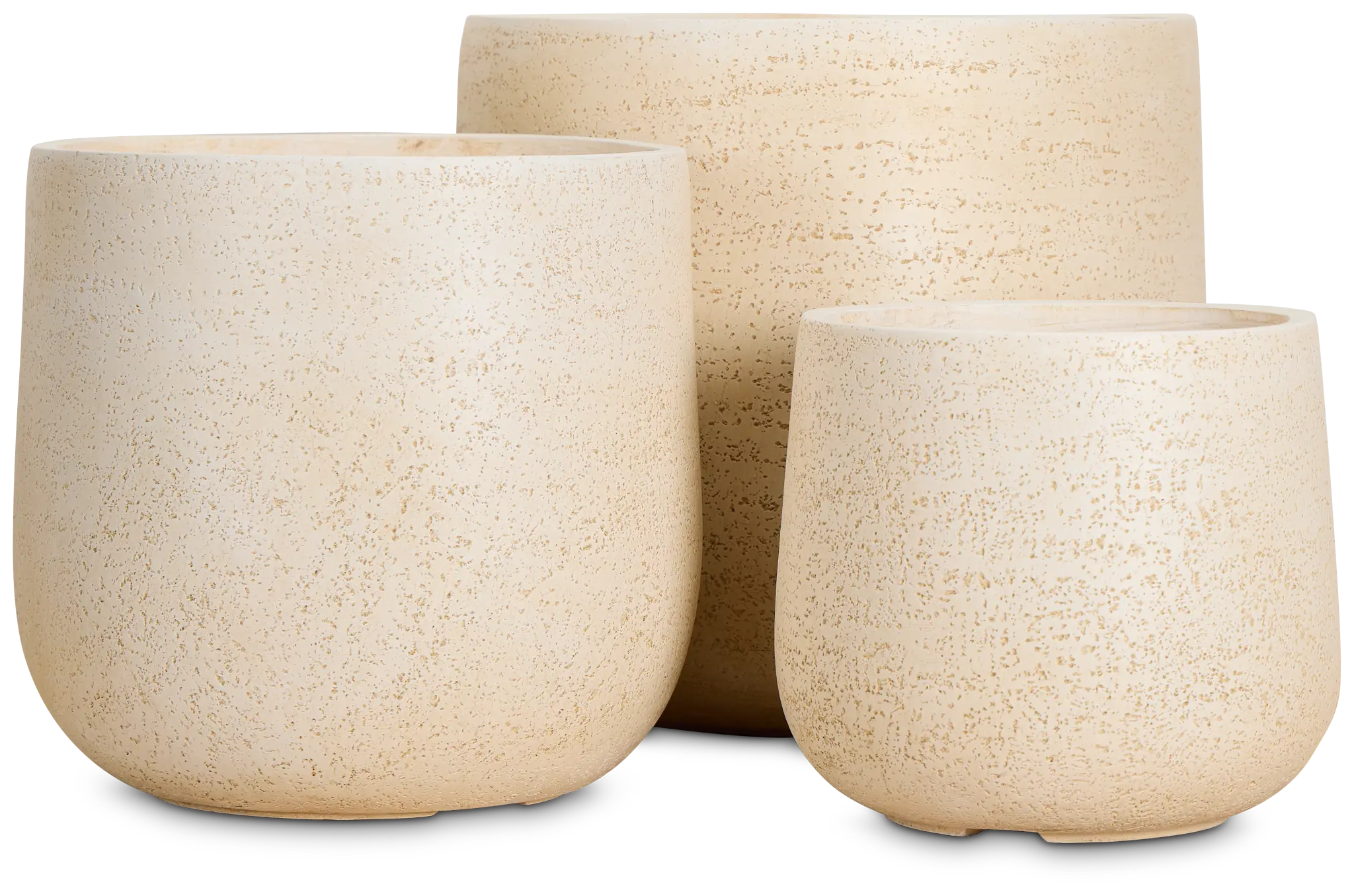 Rosalyn Ivory Set Of 3 Planter Rosalyn Ivory Set Of 3 Planter