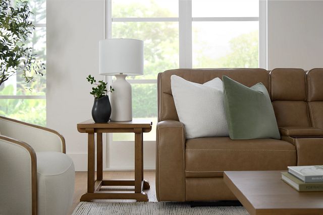 Taylen White Ceramic Table Lamp