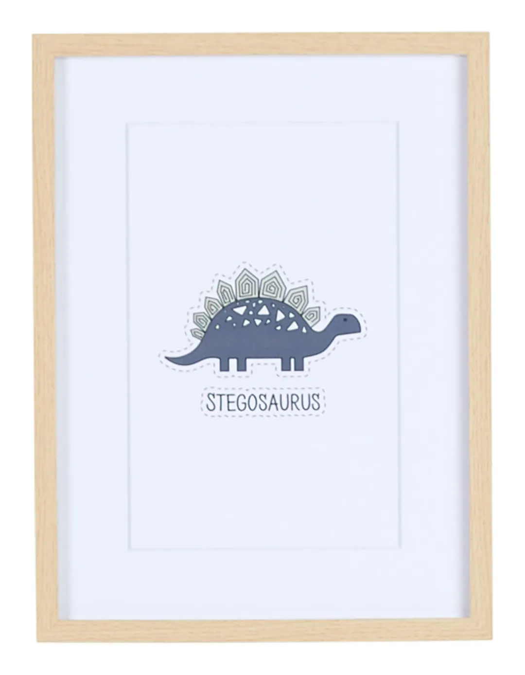 Spike Blue Framed Wall Art