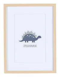 Spike Blue Framed Wall Art