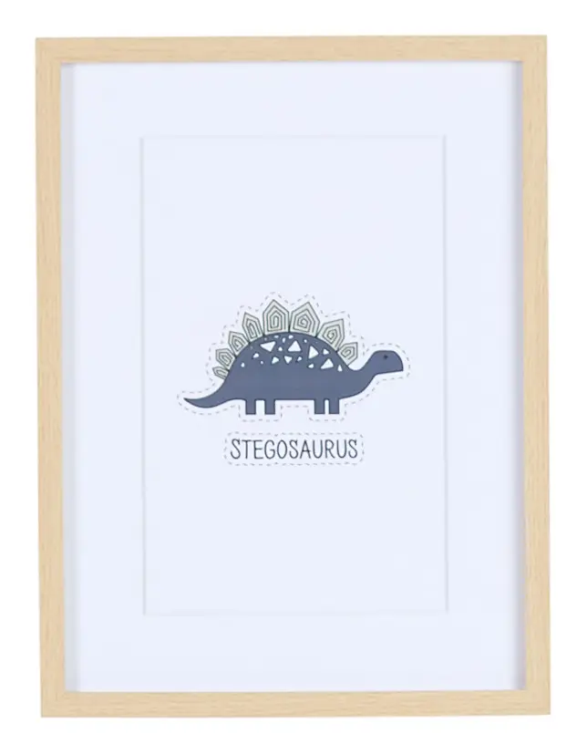 Spike Blue Framed Wall Art Spike Blue Framed Wall Art