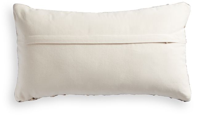 Otsega Ivory Lumbar Accent Pillow