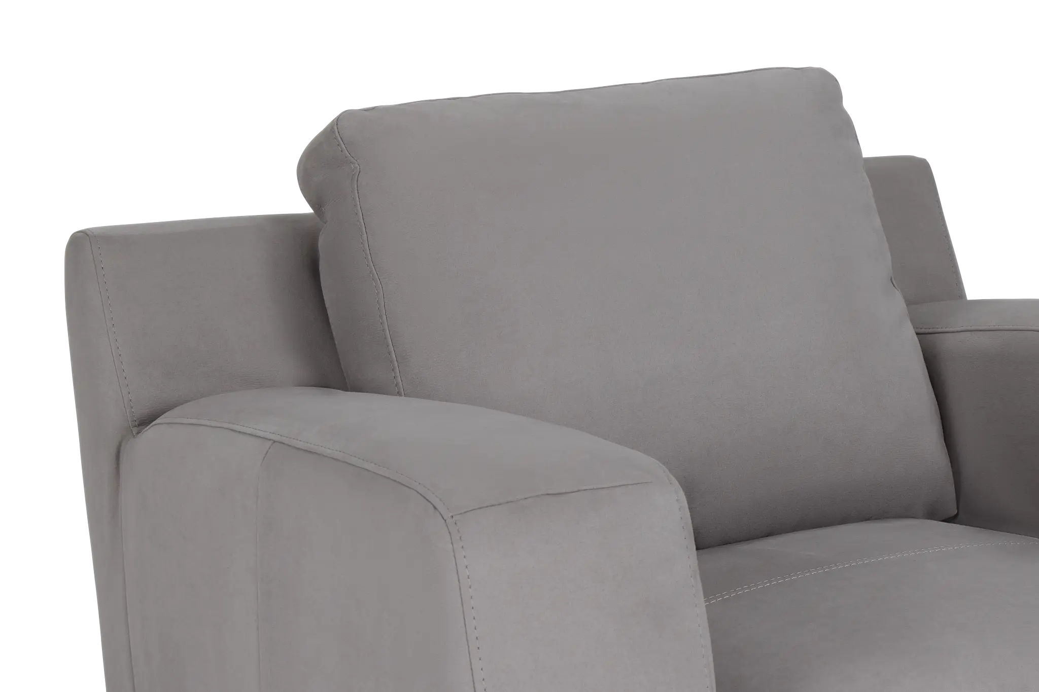 Wynn Light Gray Micro Chair Wynn Light Gray Micro Chair