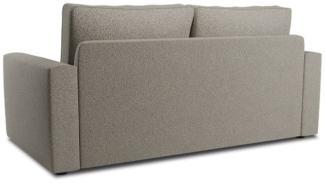 Siesta Elite Gray Fabric Memory Foam Sleeper