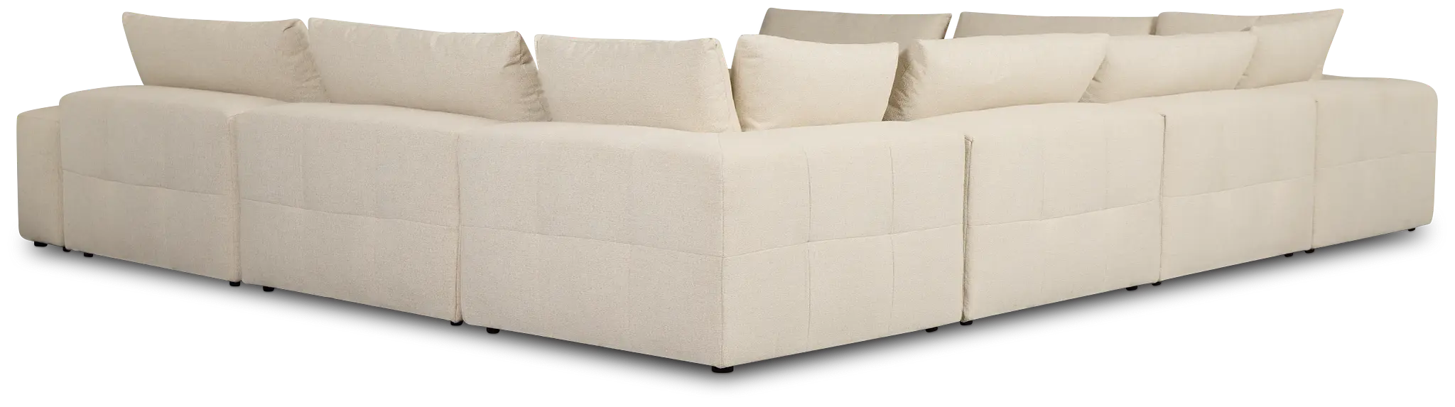 Remi Light Beige Fabric 10-piece Modular Sectional Remi Light Beige Fabric 10-piece Modular Sectional