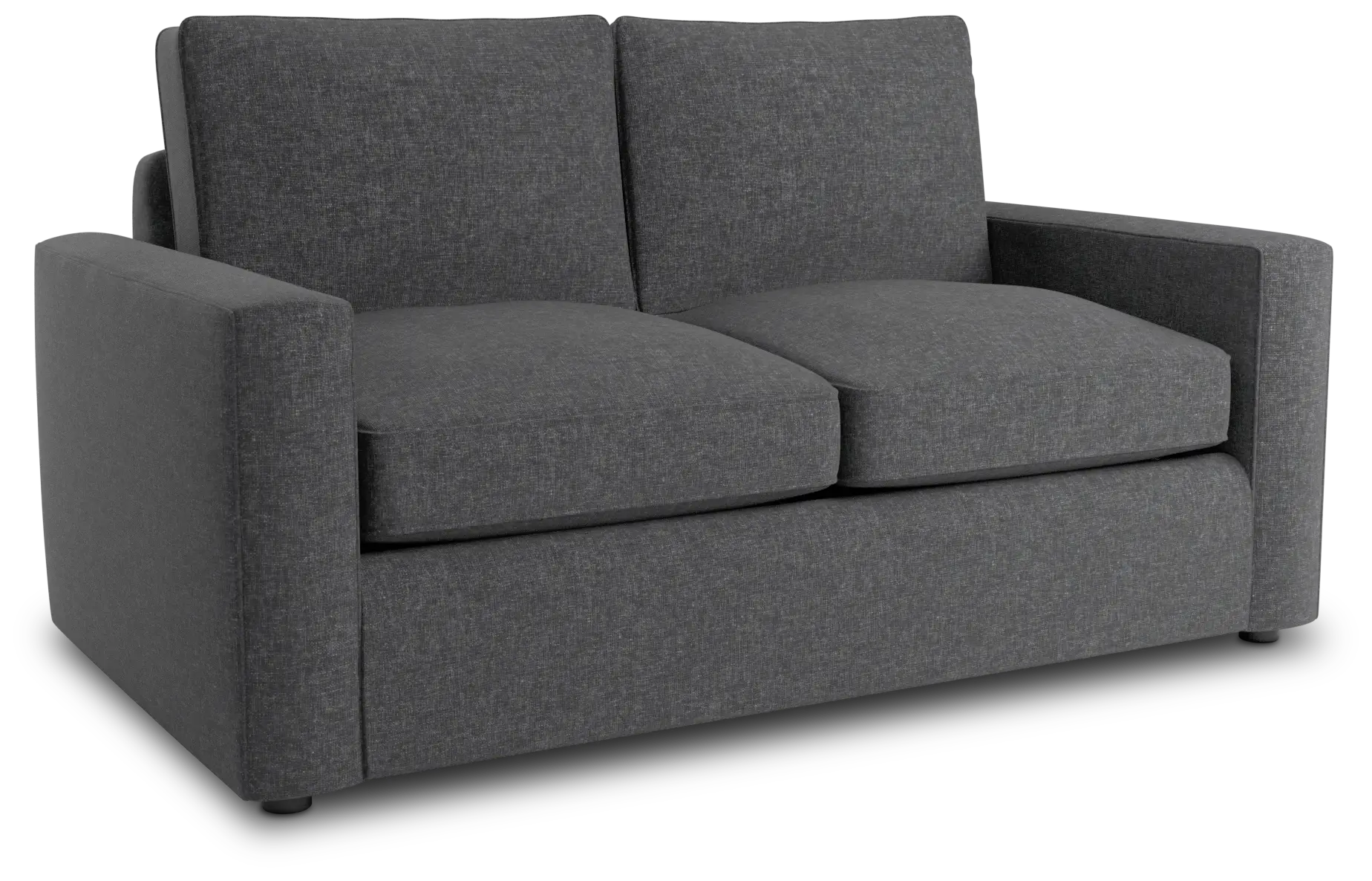 Siesta Delray Dark Gray Fabric Memory Foam Sleeper Siesta Delray Dark Gray Fabric Memory Foam Sleeper