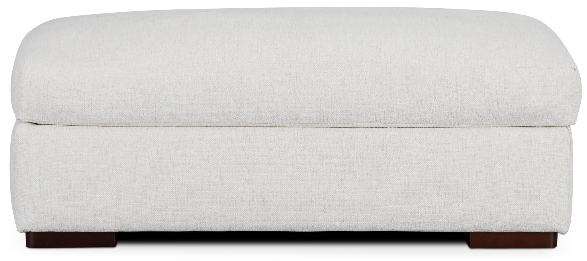 Veronica White Down Ottoman Veronica White Down Ottoman
