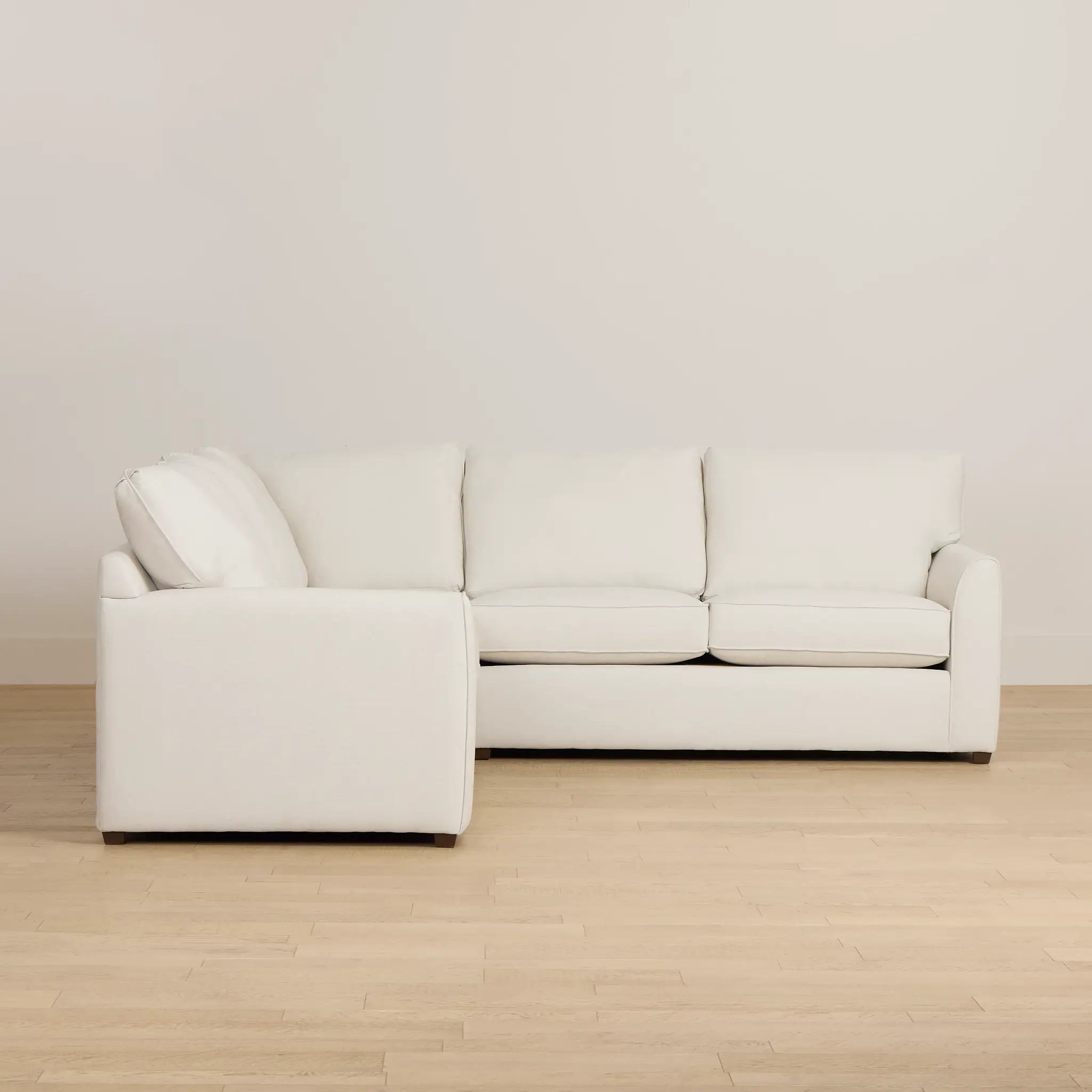 Tate Light Beige Fabric Medium 2-arm Right Facing Sleeper Sectional Tate Light Beige Fabric Medium 2-arm Right Facing Sleeper Sectional