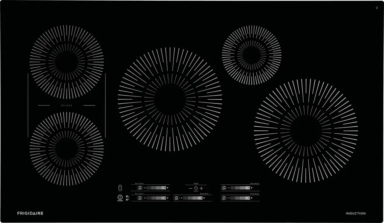 Frigidaire 3627 Series Black 36" Induction Cook Top Frigidaire 3627 Series Black 36" Induction Cook Top