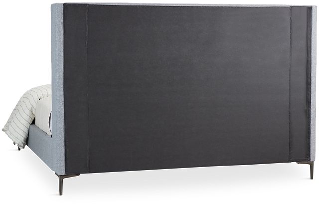 Kent Gray Uph Panel Bed