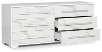 Modena White Dresser