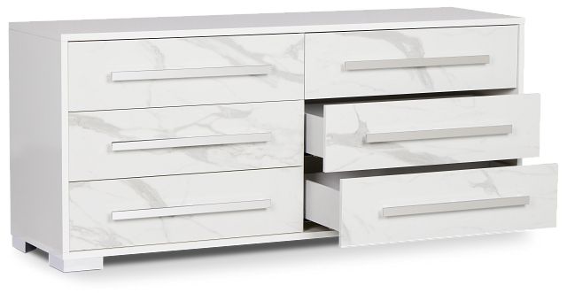 Modena White Dresser