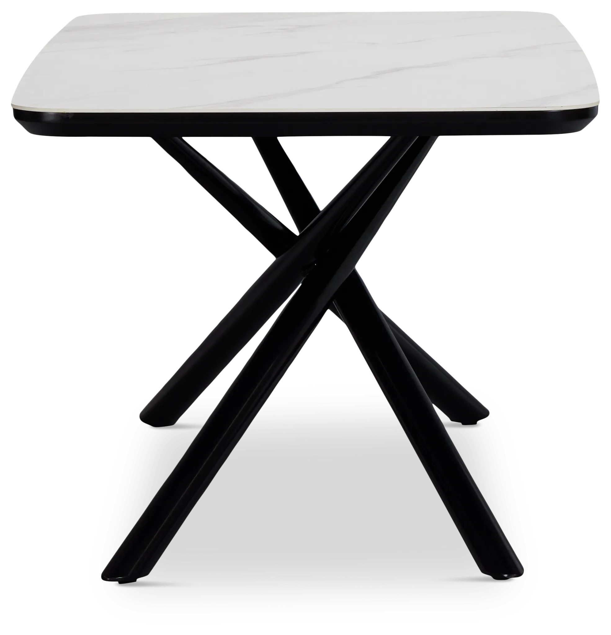 Palos White Rectangular Table