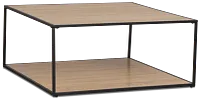 Lynden Light Tone Square Coffee Table
