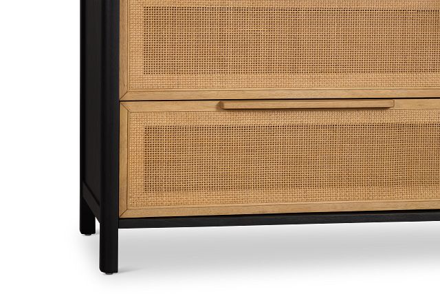 Pacific Two-tone 7-drawer Dresser & Mirror