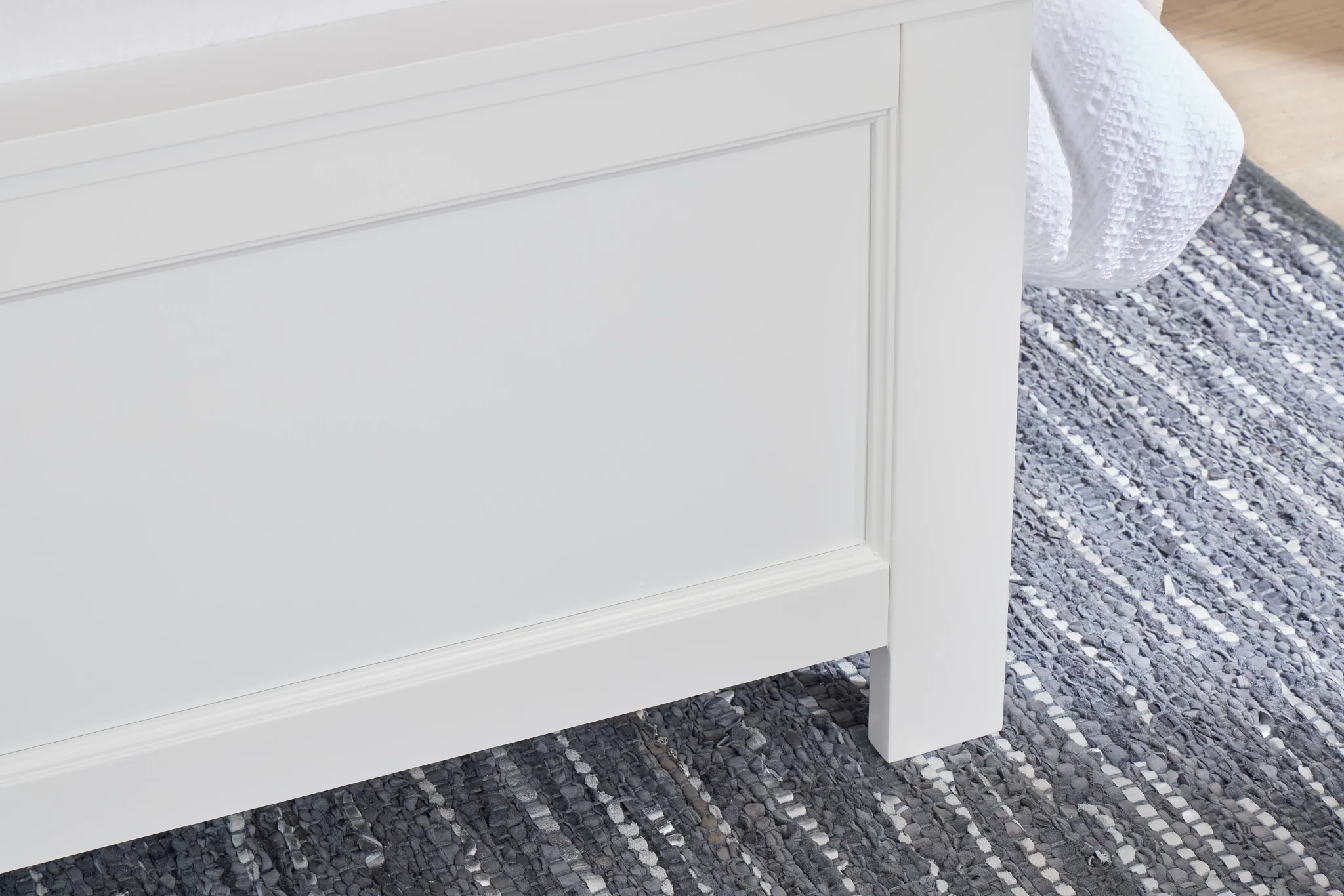 Seabrook White Panel Bed