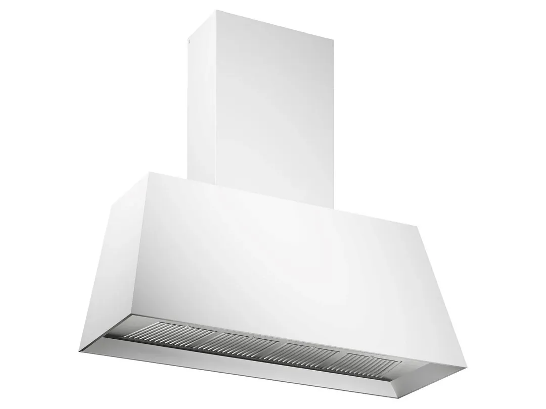 Bertazzoni 48 Series White 48" Wall Mount Canopy Hood
