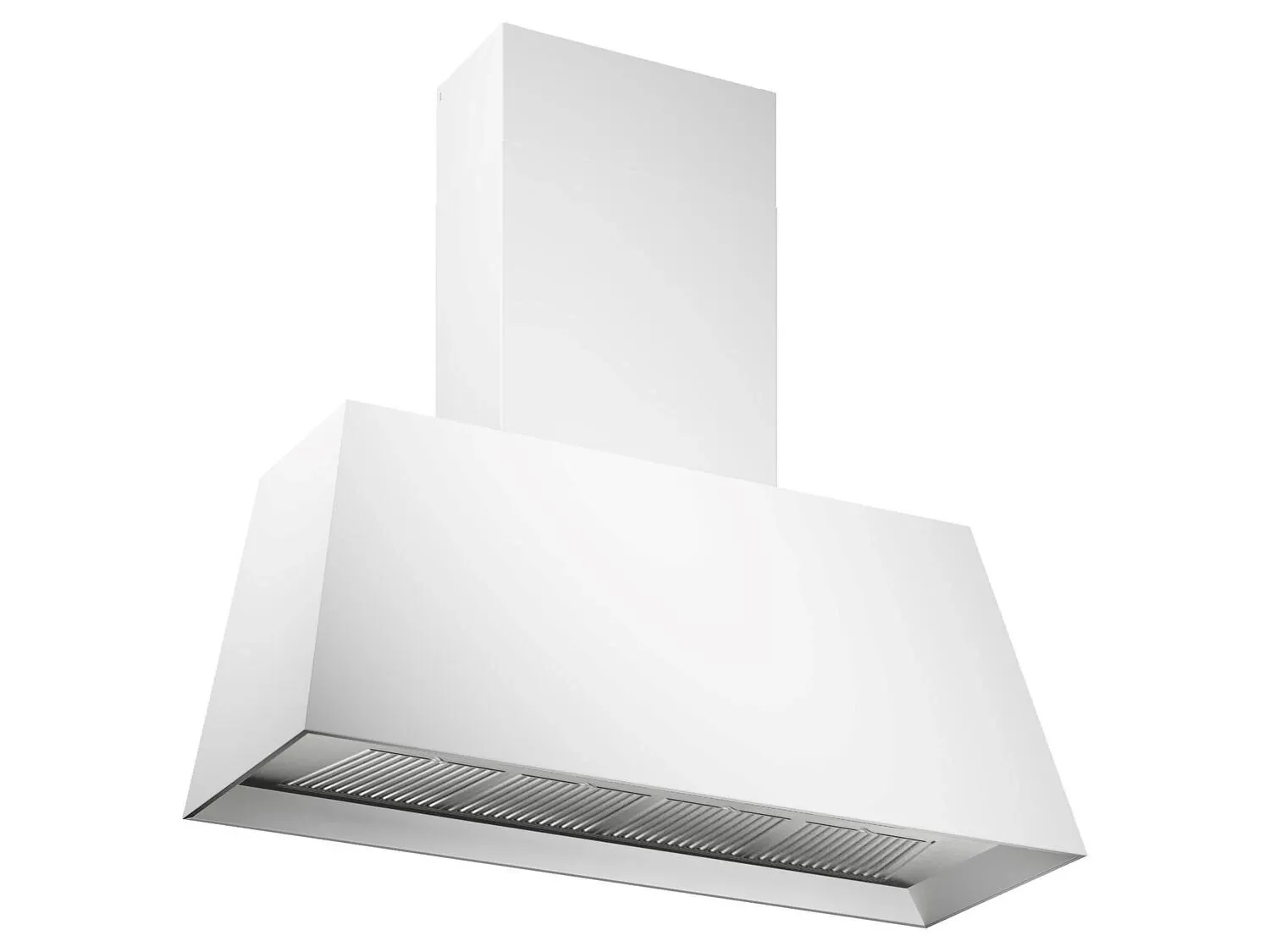 Bertazzoni 48 Series White 48" Wall Mount Canopy Hood