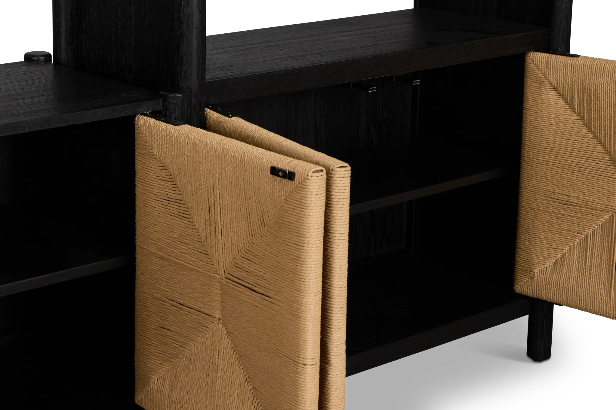 Santorini Black 71" Entertainment Wall