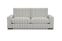 Edgewater Sea Lane Light Gray 84" Sofa W/ 2 Cushions