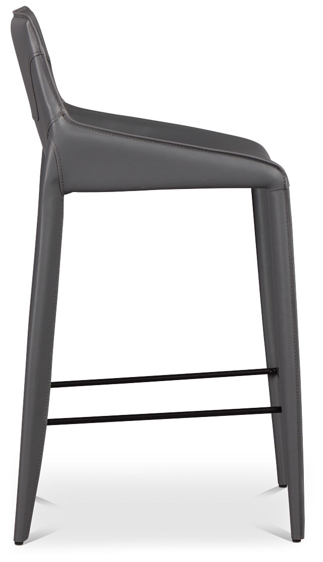 Wayne Gray 27" Upholstered Barstool
